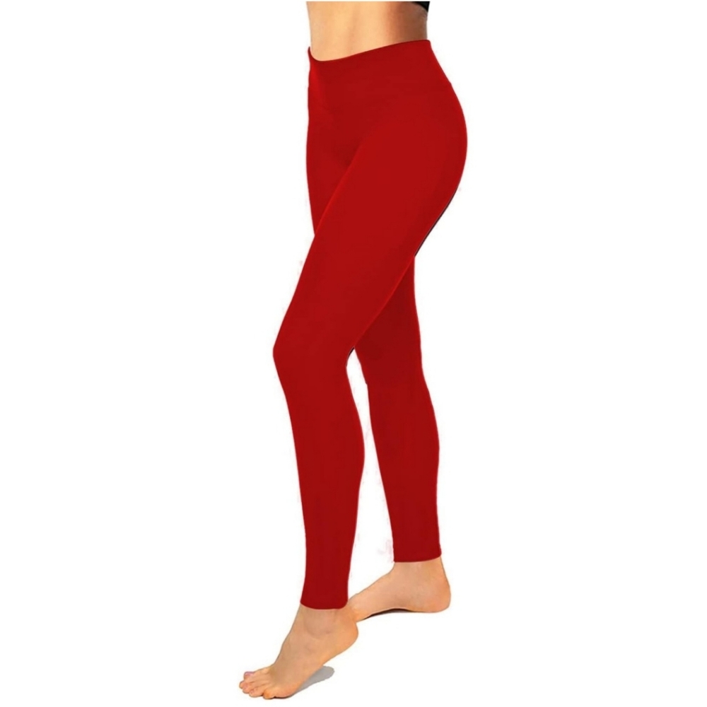 High Waisted Tummy Control Leggings for Workout Women's S/M